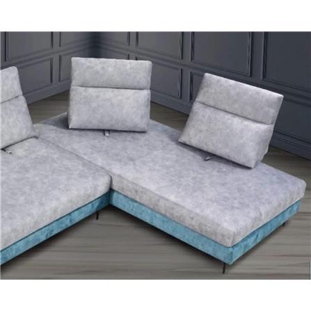 CORNER SOFA U1116 (616) GREY BLUE