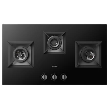 ROBAM GAS HOB SRB-ZG830B 3BURNERS 86CM BLACK