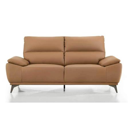 2 SEATER SOFA 171x92CM PU BROWN