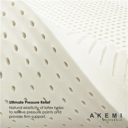 AKEMI NATURALE VENTILATED CONTOUR LATEX PILLOW