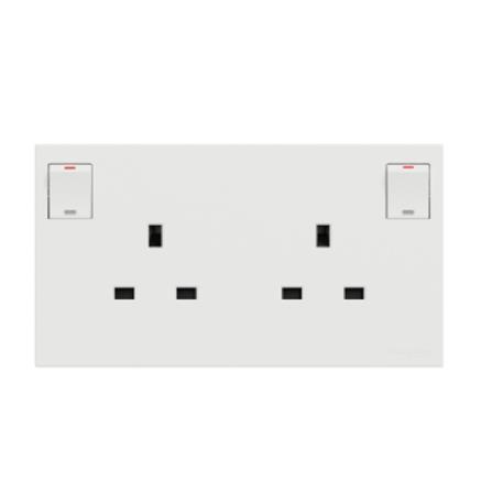 AVATARONC  13A 2 GANG SOCKET WE SCHNEIDER