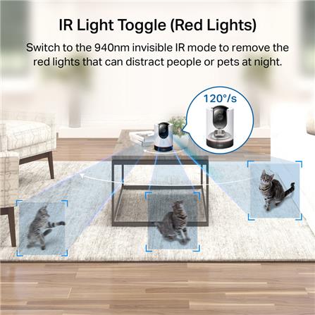 TP-LINK PAN AND TILT AI HOME SECURITY WI-FI CAMERA C225