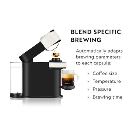 NESPRESSO COFFEE MACHINE VERTUO NEXT WHITE GDV1-GB-WH-NE 1500W 1.1L
