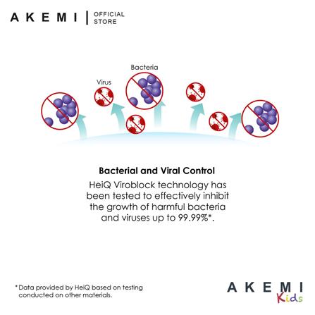 AKEMI KIDS PUREFRESH MICROFIL PILLOW 48X37X2CM WHITE