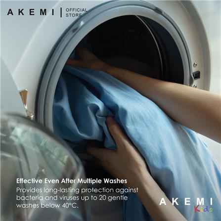 AKEMI KIDS PUREFRESH MICROFIL PILLOW 48X37X2CM WHITE