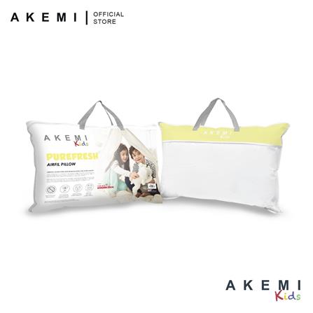 AKEMI KIDS PUREFRESH AIRFIL PILLOW 48X37X2CM WHITE