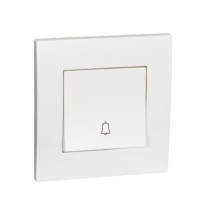 VIVACE 1 GANG BELL PRESS SWITCH WE SCHNEIDER