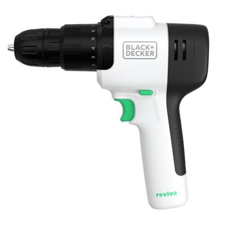 CORDLESS HAMMER DRILL BLACK & DECKER REVIVA REVHD12C-B1 12V