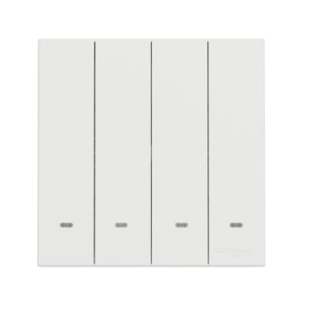 AVATARONC 4 GANG 1 WAY SWITCH WE SCHNEIDER