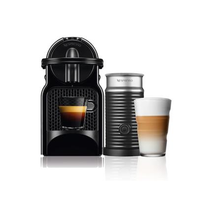 NESPRESSO COFFEE MACHINE INISSIA BLACK BUNDLE A3D40-ME-BK-NE4 1260W 0.7L