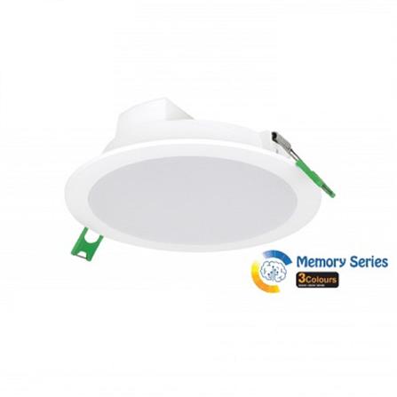 YETPLUS RECESSED DOWNLIGHT LED 567 12W 3COLOR ROUND 5"