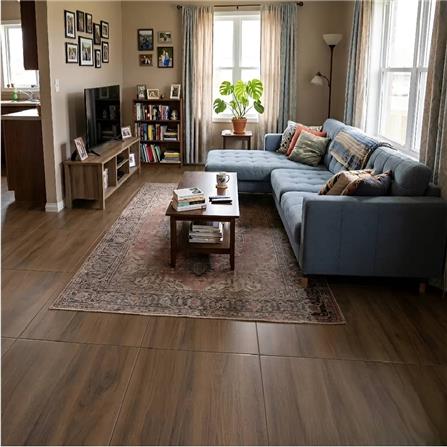 TARA FLOORTILE 60X60CM TREE PATTERN BROWN 1.44M2