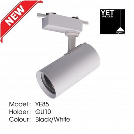 YETPLUS TRACK LIGHT YE85 GU10 WHITE