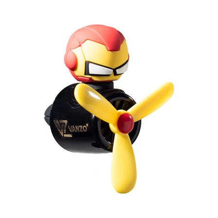 VANZO MARVEL SERIES CAR VENT PERFUME IRON MAN (BLACK CODE)