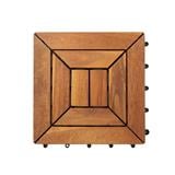 SPRING WOODEN DECK 10 SLATS 30X30CM