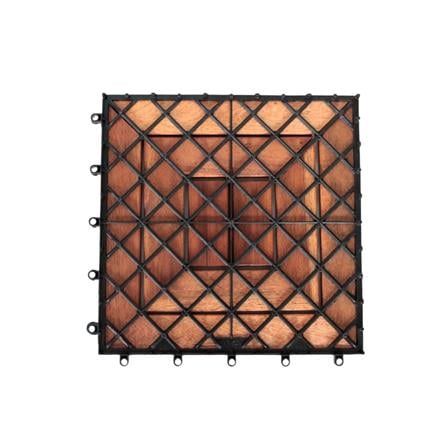 SPRING WOODEN DECK 10 SLATS 30X30CM