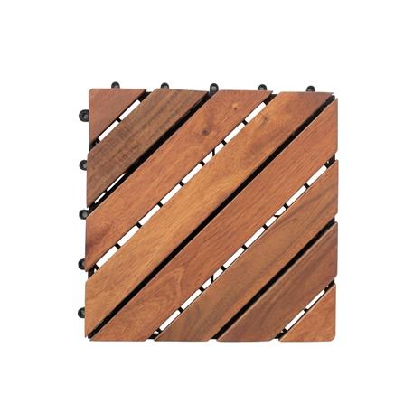 SPRING WOODEN DECK 8 SLATS 30X30CM