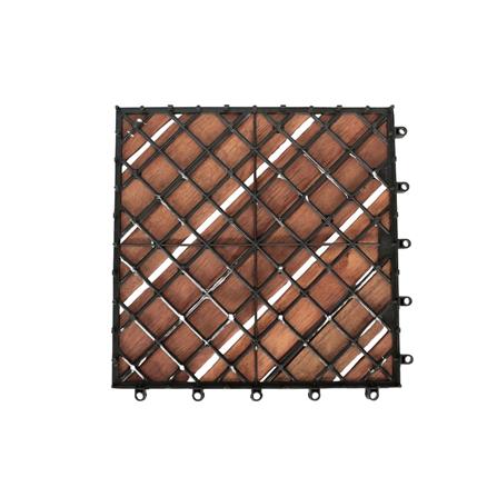 SPRING WOODEN DECK 8 SLATS 30X30CM