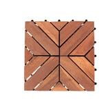 SPRING WOODEN DECK 16 SLATS 30X30CM