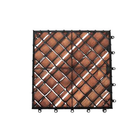 SPRING WOODEN DECK 16 SLATS 30X30CM