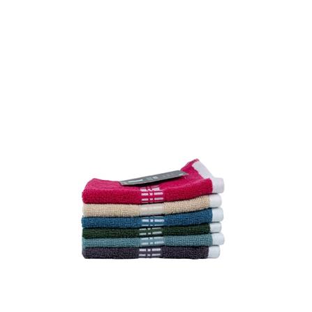 NORDIC HOME FACE TOWEL SANTORINI DOBBY 30X30CM PERSIAN THYME