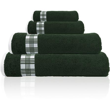 NORDIC HOME BATH TOWEL SANTORINI DOBBY 90X150CM PERSIAN THYME