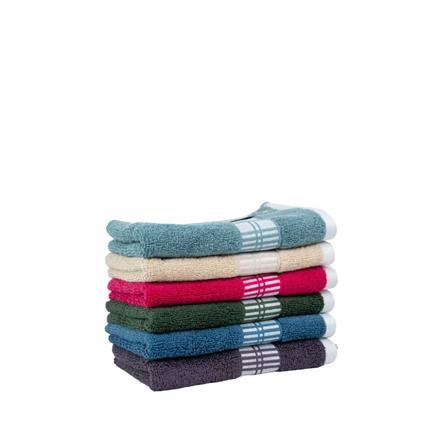 NORDIC HOME BATH TOWEL SANTORINI DOBBY 90X150CM INDIAN TEAL