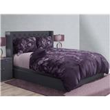 NORDIC HOME FITTED SHEET SET FRIGGA ELEMENT QUEEN LORRY LAVENDER