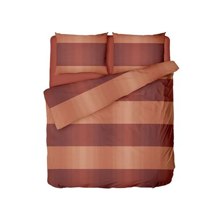 NORDIC HOME FITTED SHEET SET FRIGGA ELEMENT SUPER SINGLE DOVO SIENNA