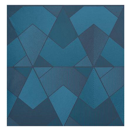 NORDIC HOME FITTED SHEET SET FRIGGA ELEMENT QUEEN GREYSON BLUE