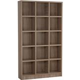 NUHOOM DAVE 15 COMPARTMENT FILE CABINET IN SONOMA OAK