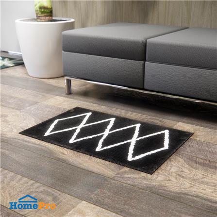 HLS RUG LEVI 45X70CM BLACK