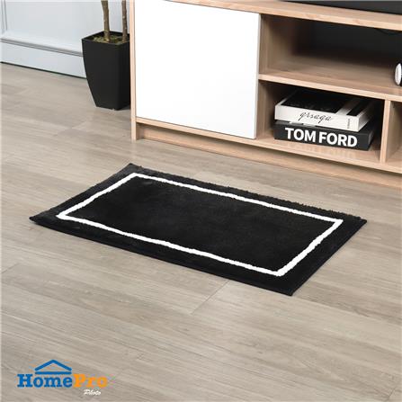 HLS RUG GLAMO 45X120CM BLACK