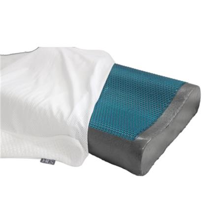 HLS CHARCOAL GEL MEMORY FOAM PILLOW CONTOUR SHAPE