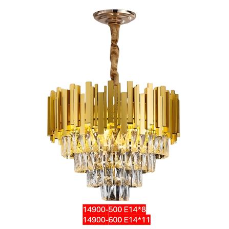 BO CHANDELIER 14900 600mm E14*11 GOLD 24"