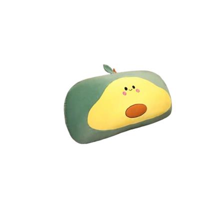 HLS PLUSH CUSHION AVOCADO 55CM GREEN