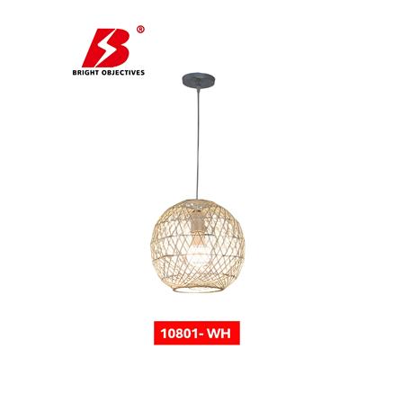 BRIGHT OBJECTIVES CHANDELIER 10801-WH 300MM WHITE