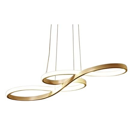 BO CHANDELIER LED 15573 3COLOUR 50WATT*2 GOLD