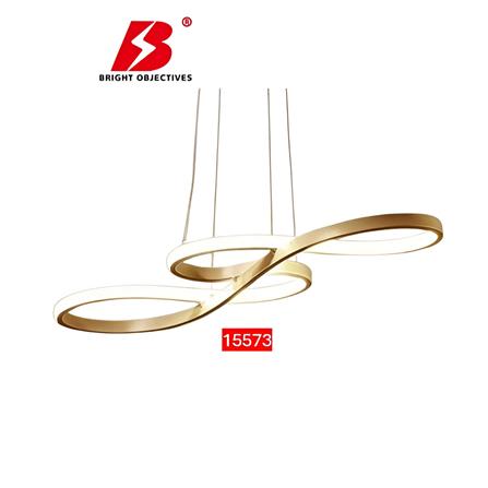 BO CHANDELIER LED 15573 3COLOUR 50WATT*2 GOLD