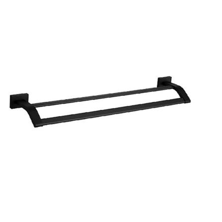 MODERN DEPOT TOWEL BAR DOUBLE ATF-1402-BK BLACK