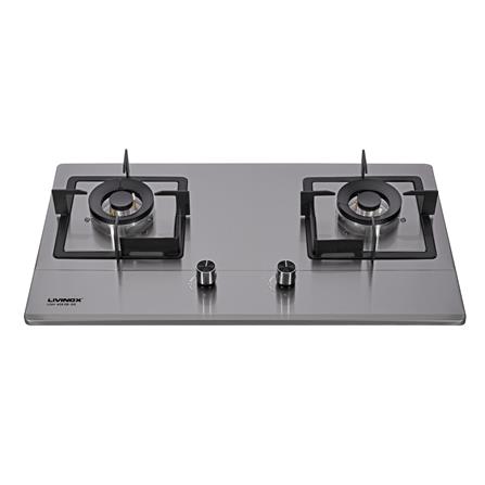 LIVINOX FLEXIBLE GAS HOB LGH-428 2B STAINLESS STEEL 2BURNERS 5.2KW 78CM