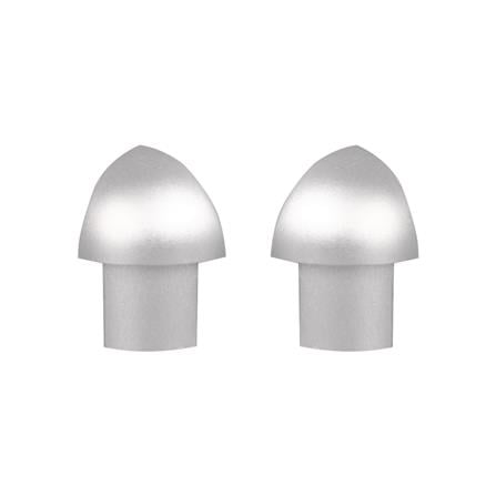 TARA ALUMINUM CORNER CONNECTOR FOR TRIM ROUND SHAPE 9MM MATT SIL