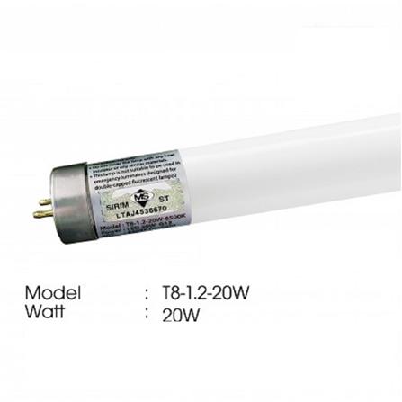 YETPLUS LED T8 TUBE 20W-6500K DAYLIGHT 4FT G13
