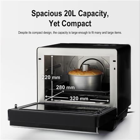 PANASONIC STEAM OVEN NU-SC180BMPQ 1230W 20L