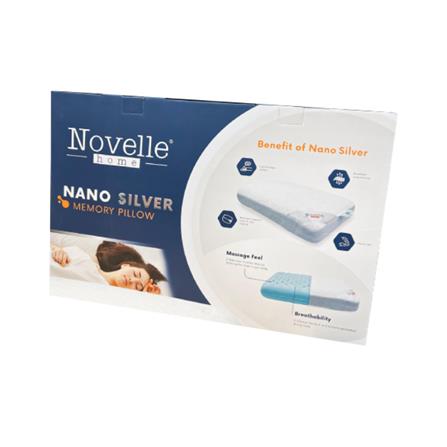 NOVELLE NANO SILVER MEMORY PILLOW 40X60X12CM