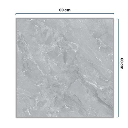CITIGRES FLOOR TILE PORCELAIN GLAZED 60X60CM GREY CGD66807 1.44M2