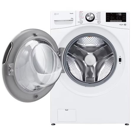 LG FRONT LOAD WASHING MACHINE F2724SVRW 24KG WHITE