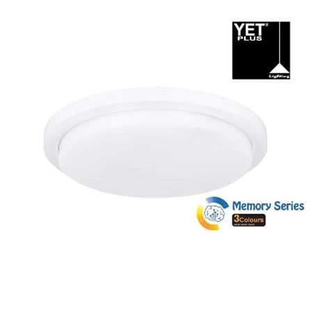 YETPLUS CEILING LAMP LED 9012 20W 3COLOR WHITE 9"
