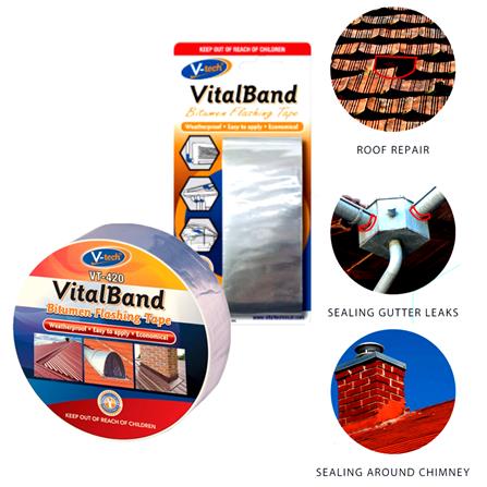 V-TECH VITALBAND BITUMEN FLASHING TAPE VT-420501C 2INCH X 1 METER