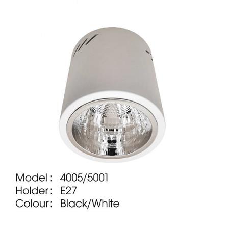 YETPLUS SURFACE DOWNLIGHT 4005 E27 RD WH